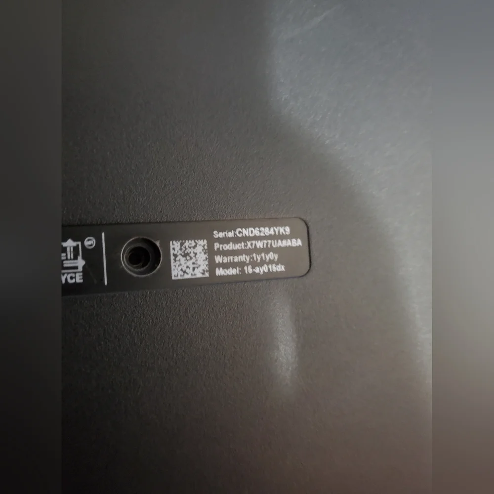 HP Notebook Product Dimensions (L x W x H)19.02 x 12.00 x 2.72 In 15 in Screen